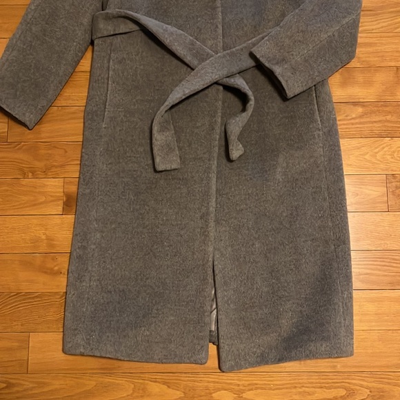 WHISTLES wool coat with belt - Picture 3 of 11